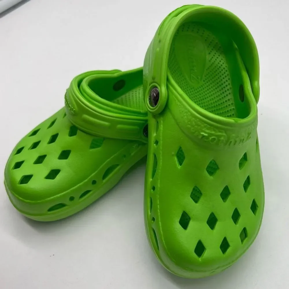 Nothinz Children’s Clog Neon Green C12
